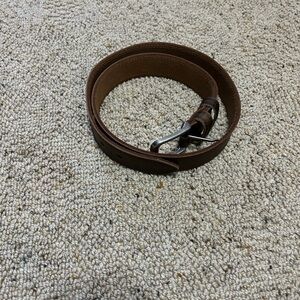 Men's Brown Leather Belt